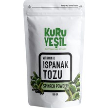 Kuru Yeşil Yerli Ispanak Tozu 100 gr | Sebze Tozu, Yerli Ürün, Vegan