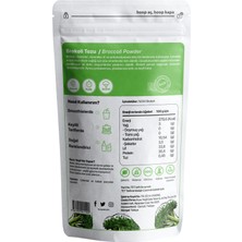 Kuru Yeşil Brokoli Tozu ,Dried Vegetables Powder ,Broccolı Powder ,Doğal Sebze Tozu 100 Gr,