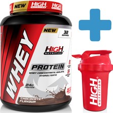 High Nutrition Whey Protein 960 gr Çikolata Aromalı Protein Tozu 24 Gram Protein 32 Servis + Shaker