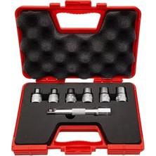 Izeltaş Dişi Torx Lokma Takımı 7 Parça 1/2