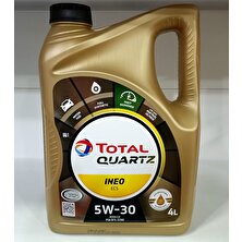 Total Quartz 5W30 Ineo Ecs 4 Lt Motor Yağı ( Üretim Yılı: 2022 )