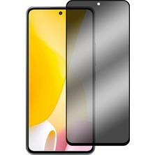 Microcase Xiaomi 12 Lite Privacy Gizlilik Filtreli Tam Kaplayan Cam Koruma - AL3125