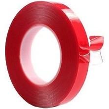 Silikonlu Çift Taraflı Bant 18 mm 2 Metre
