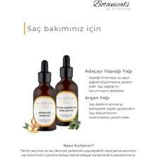 Iva Natura Doğal Cilt ve Saç Bakım Yağı Seti - Papatya, Argan, Adaçayı, Anason