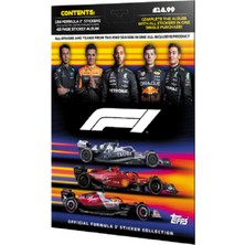 Topps Formula 1 Stickers 2022 - Tam Set Stickerlar ve Albüm!