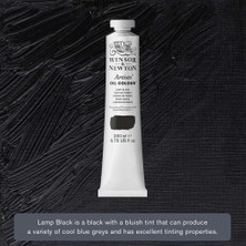 Winsor & Newton Artists Yağlı Boya 200ML Lamp Black 337 S.1