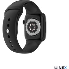 Winex 2024 Watch 7 Series FullSecreen NO1 Android İos Uyumlu Akıllı Saat Siyah