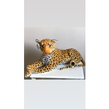 Top Rock Store Oyuncak Leopar Kaplan Peluş Dev Boy 90 cm