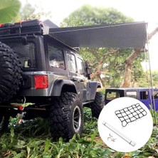 Flower World Rc Bagaj Net Araba Tente Çatı Rafı SCX10 D90 1: 8 1:10 Ölçek Rc Craıl(Yurt Dışından)