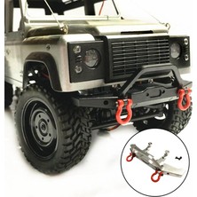 Flower World Cnc Mn D90 D91 1/10 Rc Rock Crawler Için Cnc Ön Tampon Boğası