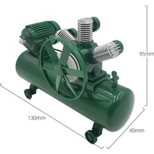 Flower World Mini Simülasyon Ölçeği Hava Kompresörü Araç Dekorasyonu