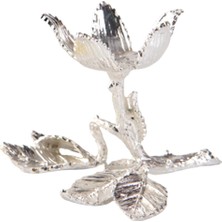 Flower World Antika Metal Ekran Kristal Top Kağıt Ağırlığı Destek Tutucu Tabanı Büyük