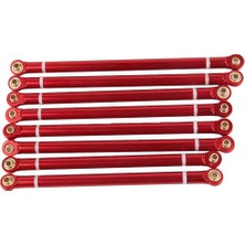 Flower World Direksiyon Bağlantısı Çubuk Çekme Çubuğu Eksenel SCX10 Rc Kamyonlar Için 313MM Dindan Teslim
