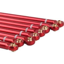 Flower World Direksiyon Bağlantısı Çubuk Çekme Çubuğu Eksenel SCX10 Rc Kamyonlar Için 313MM Dindan Teslim