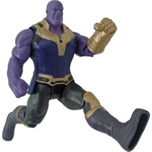 PopŞeker PopŞeker Avengers Thanos Karakteri Işıklı Thanos Figür Eklemli 17CM.