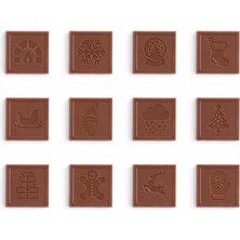 Advent Calender Madlen 120 gr (2) ve Noel Baba Sütlü Çikolata 135 gr (2) 4’lü Set (2 x 120 gr + 2 x 135 gr) Glutensiz
