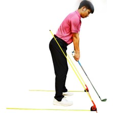 Taşınabilir Golf Swing Trainer Gest Cevnit Yardımcı Aracı