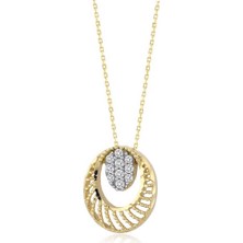 Bilezikci Mini Yaşam Çiçeği Altın Kolye