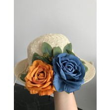 Eloza Floral Art Ithal Yapay Çiçeklerle Tasarladığımız Şık Şapkalar 2