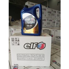 Elf Evolution Full-Tech Fe 5W30 5 Lt Motor Yağı ( Üretim Yılı: 2022 )