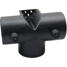 Enjoybuy Araba Isıtıcı Hava Havalandırıcı Egzoz Konnektörü Boru Çıkışı Park Isıtıcı 75MM T Şekil (Yurt Dışından)