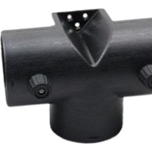 Enjoybuy Araba Isıtıcı Hava Havalandırıcı Egzoz Konnektörü Boru Çıkışı Park Isıtıcı 75MM T Şekil (Yurt Dışından)