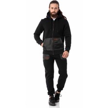 Cipo & Baxx CLR150 Kışlık Siyah Eşofman Takımı