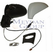 Otoco Peugeot 207- 06/12 Kapı Aynası Sol Manuel/sinyalli/gri Kapaklı 2+2 Fişli (Famella) 96805881XT