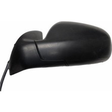 Otoco Peugeot 307 Dış Dikiz Aynası Elektrikli Isıtmalı Siyah Kapak Sol 2001- 8149AW