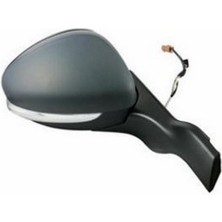 Otoco Peugeot 208 Dış Dikiz Aynası Elektrikli Isıtmalı Sensörlü Sinyalli Astarlı Sağ 2011- 1607511480