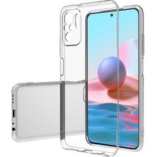 CoverZone Xiaomi Poco M5S ile Uyumlu Kılıf Süper Silikon Kapak Şeffaf