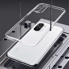 CoverZone Xiaomi Poco M5S ile Uyumlu Kılıf Süper Silikon Kapak Şeffaf