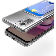 CoverZone Xiaomi Poco M5S ile Uyumlu Şeffaf Kartlık Thunder Kapak