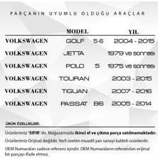 DNC Auto Part Volkswagen Vw Polo Için Bagaj Kilit Dişlisi