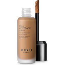 KikoMilano Likit Fondöten - Full Coverage 2-In-1 Foundation & Concealer Warm Beige 120