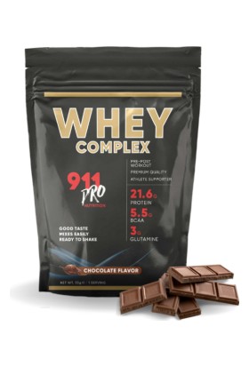 911 Pro Nutrition Whey Complex Protein Tozu Çikolata Aromalı 33GR