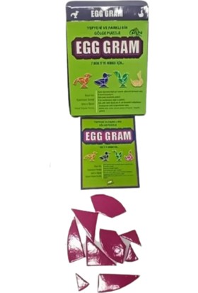Atlas Oyuncak Tangram-Egg Gram Akıl Oyunu