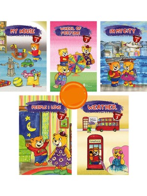 3. Sınıf Öğrencilerinin Zevkle Okuyacağı Ingilizce 5'li Hikaye Kitabı Seti