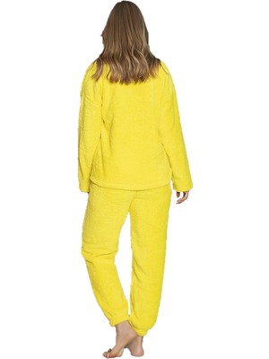 Dkit Boutique Kadın Tweety Peluş Pijama Takım