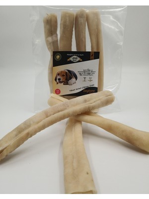 ANS Köpekler Için Çiğneme Kemiği Dana Deri 22 cm 4'lü