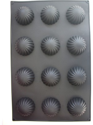 Pastry Planet Porsiyon Yarım Küre Desenli Silikon Pasta Kalıbı 40CM*60CM