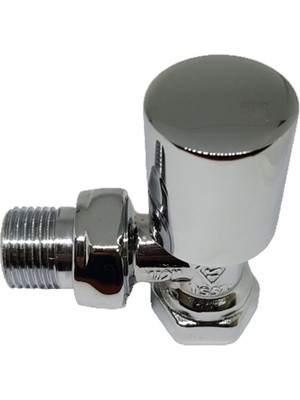 KAS Kas1/2" Krom Köşe Radyatör Vanası