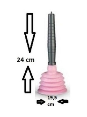 Pratik Mağazam  Lavabo ve Küvet Açıcı Pompa Körüklü Vantus Tuvalet Pompası