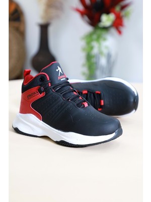 Jump Kidessa 1470-26974 Anatomik Tabanlı Çocuk Basket Ayakkabı - NKT01470-SIYAH Kırmızı-33