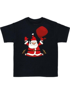 TakeTshirt Merry Christmass Noel Baba Yılbaşı Çocuk Tişört New Year