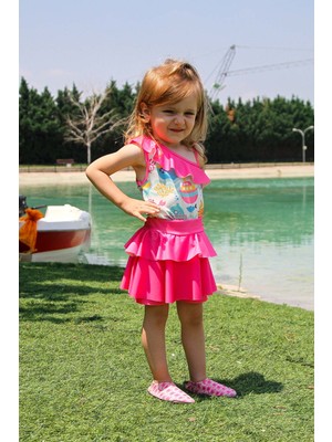 Marina Fuşya Çocuk Mayo K2206