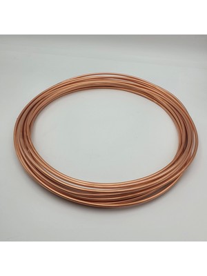 Bh Bakır Boru Dış Çap 10 mm Kalınlık 1 mm ( 10 x 1 )