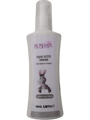 Rosemix Eşek Sütü El ve Vücut Kremi Vitamin E Destekli 180 ml