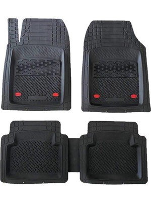 Drs Tuning Safir Dacia Duster Havuzlu Universal Paspas Krom Siyah