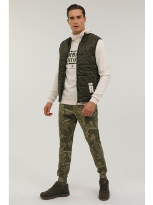 Lumberjack M-Abelard Vest 2pr Haki Erkek Yelek